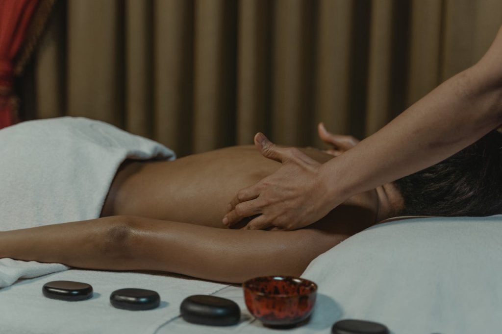Experience ultimate relaxation with a professional massage focusing on holistic wellness and tranquility.